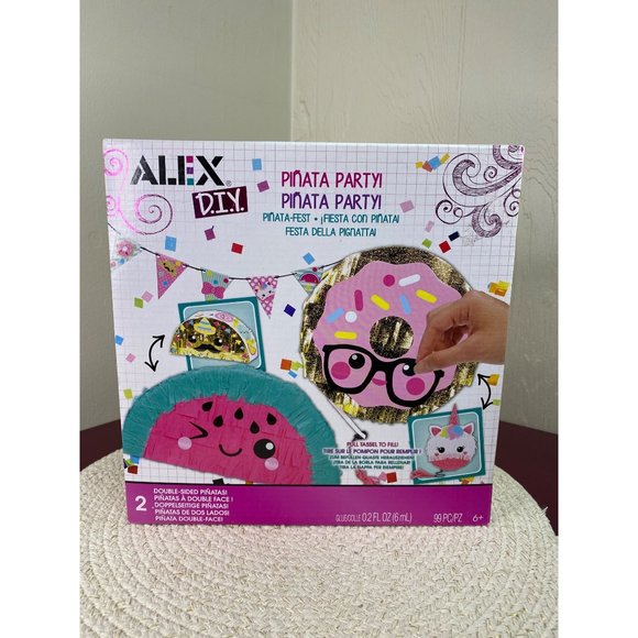 Alex DIY Pinata Party Double Sided Make Your Own Pinata Kit - Picture 1 of 4